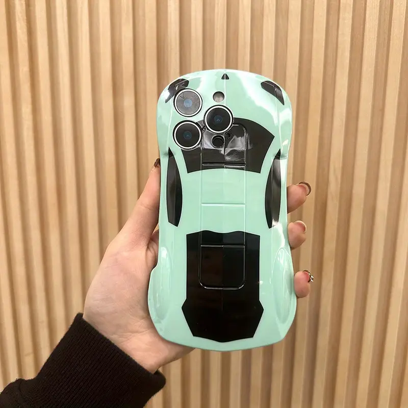 Read more about the article Lake Blue Realistic Supercar Model Mobile Phone Case: A Perfect Blend of Style and Protection